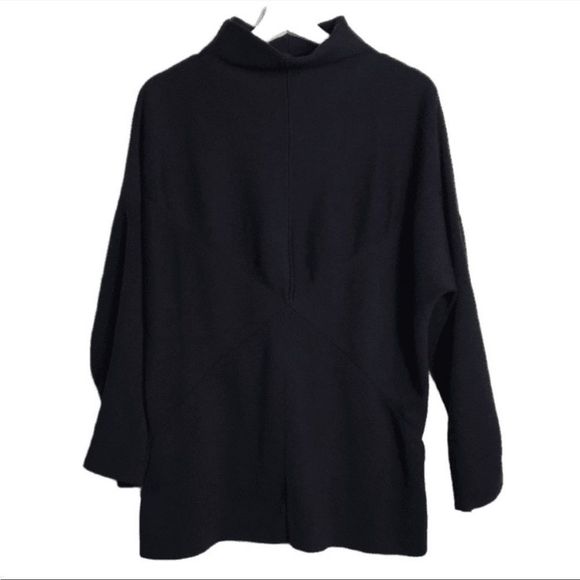 COS Oversized Mock Roll-Neck Wool Career Sweater M - Picture 3 of 7